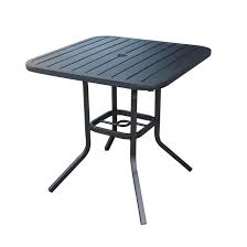 Chêne oxydé chêne brûlé 1 allonge papillon de 75cm. Table Bistro Carree Pelham Bay Style Selections 29 1 2 X 30 Acier Noir Tb 15s124x Rona