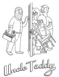 Bobs Burgers Coloring Pages Google Search Bobs Burgers Bobs Burgers Characters Coloring Books