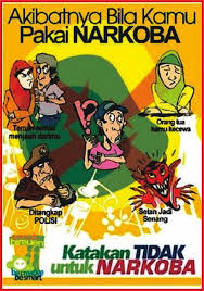 Bekerja keras, dapatkan uang. 3. Akibatnya Bila Kamu Pakai Narkoba Gambar Poster Desain Grafis