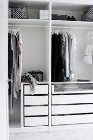 The ikea closet system, known as the ikea pax wardrobe system, is possibly my favourite way to turn clothing storage and closest organization into a if you have had an ikea pax closet system, then you know what i'm talking about. Smart Ideas For Amazing Bedroom Storage Home To Z Closet Designs Closet Design Closet Bedroom