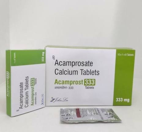 Acamprosate Calcium Tablets at 81.00 INR at Best Price in Mumbai, Maharashtra | Johnlee Pharmaceuticals Pvt. Ltd.