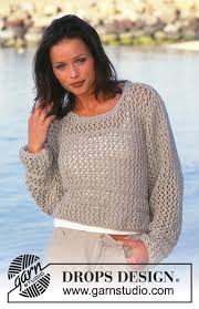 Some of the most common stitches used are you will notice how the lace pattern as knit looks just like the lace pattern illustrated on the chart. Summer Mesh Drops 61 4 Free Knitting Patterns By Drops Design
