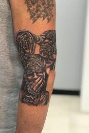 Fabulous black and grey evil skull 3d tattoo. Tattoo Uploaded By Rick Chirdon Hear No See No Speak No Evil Black And Gray 866152 Tattoodo