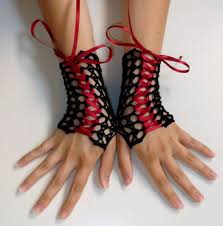 5 out of 5 stars. The Lace Steampunk Fingerless Gloves Crochet Fingerless Gloves Crochet Gloves Lace Gloves