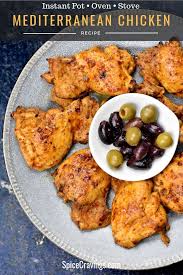 Learn how to make our instant pot® mediterranean chicken thighs recipe with just a few ingredients and transform ordinary chicken this website uses cookies to give you the best user experience, for analytics and to show. Mediterranean Chicken Recipe Spice Cravings