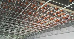 Pemasangan gypsum jaya board + rangka hollow. Baru 34 Gambar Rangka Plafon Baja Ringan