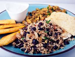 A bit of a stretch, i know. Gallo Pinto Vegan Guerilla