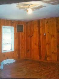 Knotty pine is popular on walls in homes that favor a rustic look. Knotty Pine Love French Country Cottage