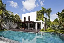 (eps.35) rumah tropis modern 2 lantai balkon dan kolam renang di lahan 7x15m. 7 Inspirasi Desain Rumah Tropis Modern Dijamin Bikin Nyaman