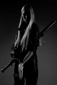 Black And White Warriors Characters Anna Kirsi Daniela Revs Magazine Warrior Girl Warrior Woman Katana Girl