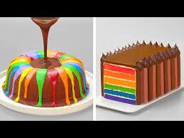 Awesome Rainbow Chocolate Cake Decorating Ideas So Yummy Cake Tutorials Perfect Ca Tasty Chocolate Cake Amazing Chocolate Cake Recipe Chocolate Cake Recipe