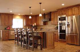 The pale look of this wood material offers some traditional vibes for the cooking space. Rustic Kitchen Cabinetry Kitchencabinet Rustic Kitchen Cabinets Rustic Cherry Cabinets Rustic Kitchen