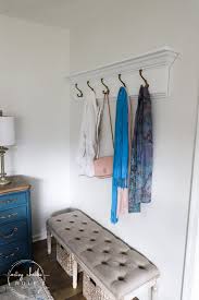 Wall mounted bike racks that look great. How To Build A Diy Coat Rack Wall Mounted Artsy Chicks Rule