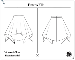 Women S Skirt Handkerchief Patternzilla Flirting or coquetry remained an art form throughout the georgian, regency, and victorian eras, and handkerchiefs and flirting language became all the rage. women s skirt handkerchief