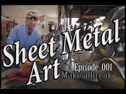 Sheet Metal Art For Beginners Ep 1 Make A Break Sheet Metal Art Metal Tree Wall Art Sheet Metal