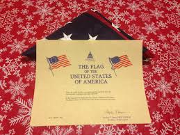 Flag flown over afghanistan certificate : This Is My American Flag That Flew Over The Capitol Building Vexillology