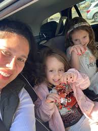 The sun was shining and I got to take my girls out for a Mommy Daughter Day 