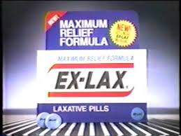 Tell your doctor if your condition persists or worsens, or if bleeding from the rectum . Ex Lax Exlax Commercial Laxative Pills 1992 Youtube