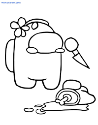 Each of the players has a role to play, he can be either a crew member or a traitor. Among Us Impostor Coloring Pages Printable Coloring Pages
