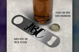 Bar Bottle Opener Scene Mockup Bottle Bottle Opener Bottle Cap