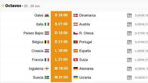 Partidos de hoy martes 27 de abril en vivo. Partidos De Hoy Sabado 26 De Junio En La Eurocopa Horarios Tv Y Posibles Alineaciones As Com