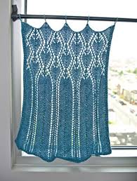 But curtains aren't only for windows. Ravelry Sheer Bathroom Set Cafe Curtain Panels Pattern By Annie Modesitt