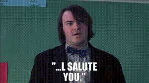 YARN | ''...l salute you.'' | The School of Rock (2003) | Video gifs by  quotes | 751968f0 | 紗