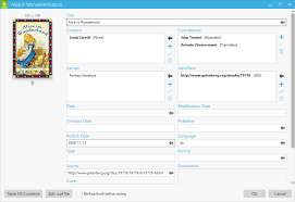 Metadata Editor Alfa Ebooks Manager