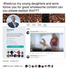 Ted Cruz Twitter account likes porn tweet - leading to awkward  screenshots - CoventryLive