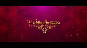 Wedding Invitation Video Template Free Download After Effects Wedding Invitation Background Wedding Invitation Video Free Wedding Invitation Templates