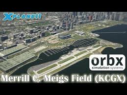 orbx merrill c meigs field kcgx for x plane 11 youtube