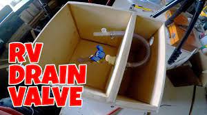 Fill it to the top with clean water. Rv Fresh Water Tank Drain Valve Youtube