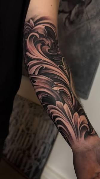 Family Men Arm Sleeve Tattoo Ideas
