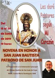 El caballero helías el dios balder. Novena San Juan Bautista Iglesia Catedral Arzobispado De San Juan De Cuyo