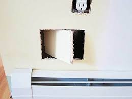 Nails or screws are placed about every 16 inches. Repair Drywall Like A Pro Chicago Tribune