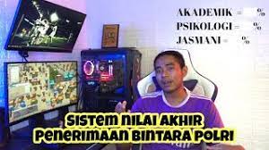 (^) ulangi ← kembali ← kembali Sistem Nilai Akhir Penerimaan Bintara Polri Tahun 2020 Youtube