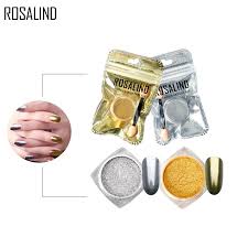 rosalind gold silver nail powder