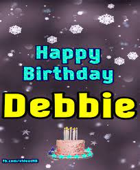 Find your perfect happy birthday image to celebrate a joyous occasion free download sweet and fun pictures free for commercial use. Happy Birthday Debbie Snowflakes Background Gif