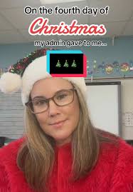 Teacher Christmas Tinsel Spirit Week