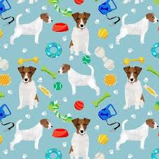 However, unlike traditional family dogs like the golden retriever and the labrador retriever, jrts. Jack Russell Fabric Wallpaper And Home Decor Spoonflower