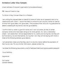 This is written when you have an occasion like birthdays, baby showers and weddings, and want those to attend to have invitation letter for business visa. Sample For A Visa Invitation Letter Lettering Letter Sample Employment Letter Sample