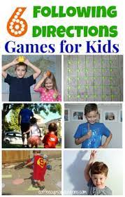 Crafts are a great activity for following directions. 14 Following Directions Games Ideas Following Directions Following Directions Games Therapy Activities