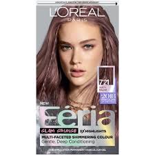 The thin blonde strands stand tall due to hair products. L Oreal Paris Feria Permanent Hair Color 721 Dusty Mauve Target
