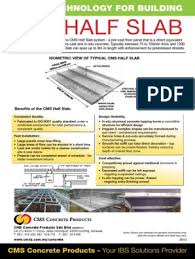 Ensure customers satisfaction with our products and service. Cms Half Slab Pdf Precast Concrete Concrete