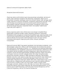 Maybe you would like to learn more about one of these? Doc Balance Scorecard Di Organisasi Sektor Publik Niietha Theywie Academia Edu