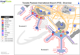 toronto lester b pearson international yyz airport terminal map overview airport map airports terminal toronto airport