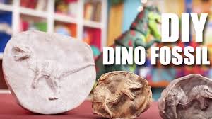 How to make a cast fossil with kids. Diy Dino Fossils Novocom Top