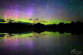 Northern Lights Over Glacier National Park Glacier National Park Northern Lights National Parks