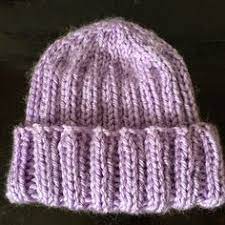 Ribbed Knitted Baby Hat Free Pattern 4 Yarn 5mm Circular Needles Baby Hat Knitting Pattern Beanie Knitting Patterns Free Knitting Patterns Free Hats