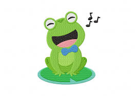 Maybe you would like to learn more about one of these? Singing Frog Machine Embroidery Design Daily Embroidery